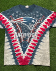 Patriots tye dye (L)