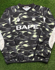 Bape screen camo crewneck (XL)