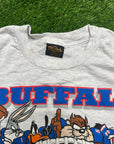VINTAGE BUFFALO BILLS LOONEY TUNES - XL