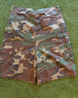 Raspberry Camo Cargos (XL)