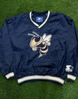 VINTAGE GEORGIA TECH STARTER WINDBREAKER - XL