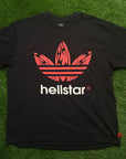 Hellstar x Adidas Tee (Large)