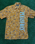 Pleasures Button Down Paisley Shirt (Small)
