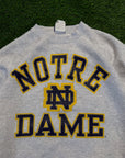 VINTAGE NOTRE DAME CREWNECK - L