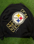 VINTAGE PITTSBURGH STEELERS CREWNECK - XXL