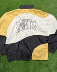 VINTAGE NEW ORLEANS SAINTS PROLINE WINDBREAKER - L