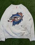VINTAGE BATON ROUGE KINGFISH CREWNECK - L