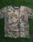 VINTAGE REALTREE CAMO POCKET TEE - L