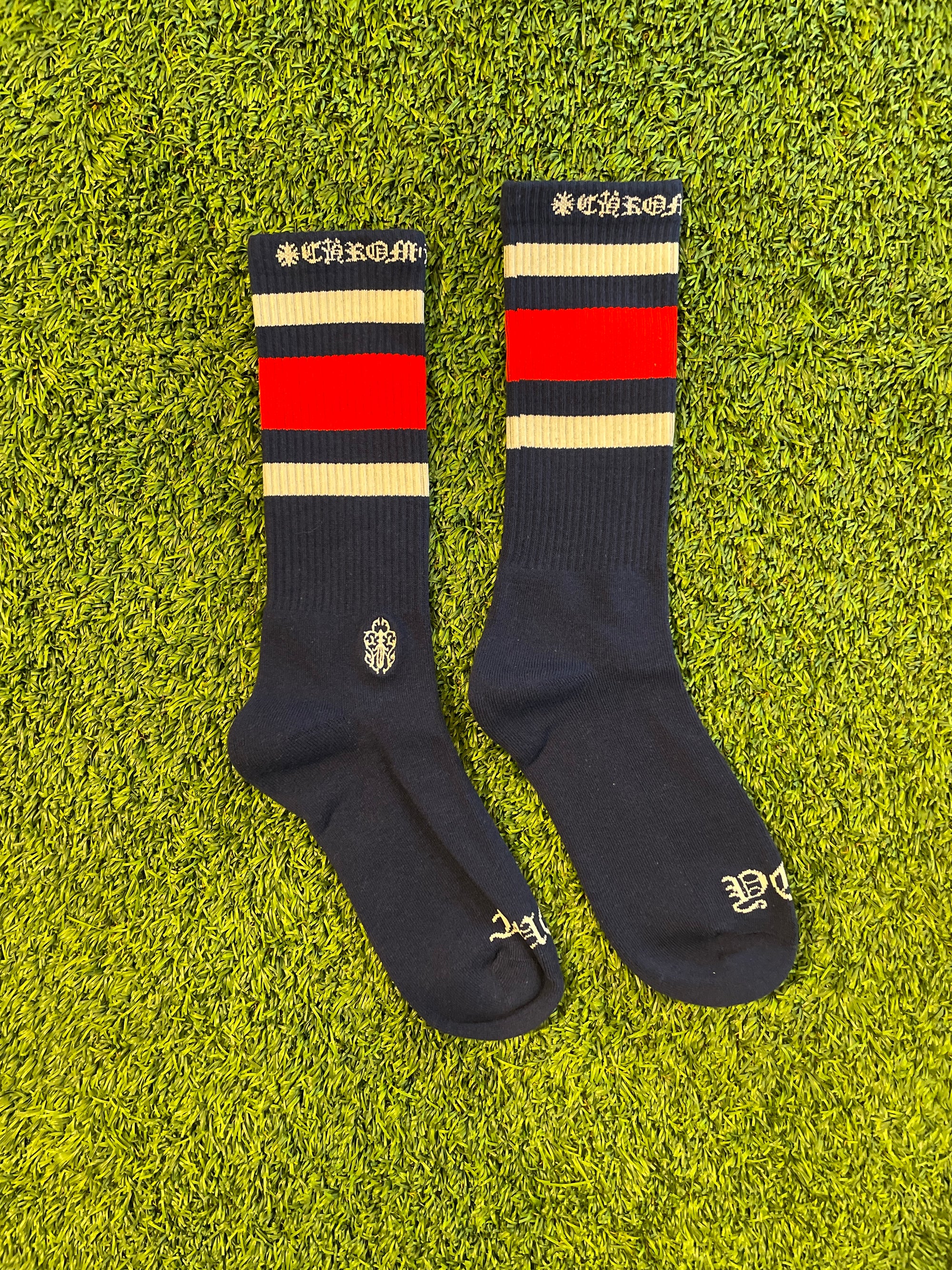 Chrome Hearts Striped Socks