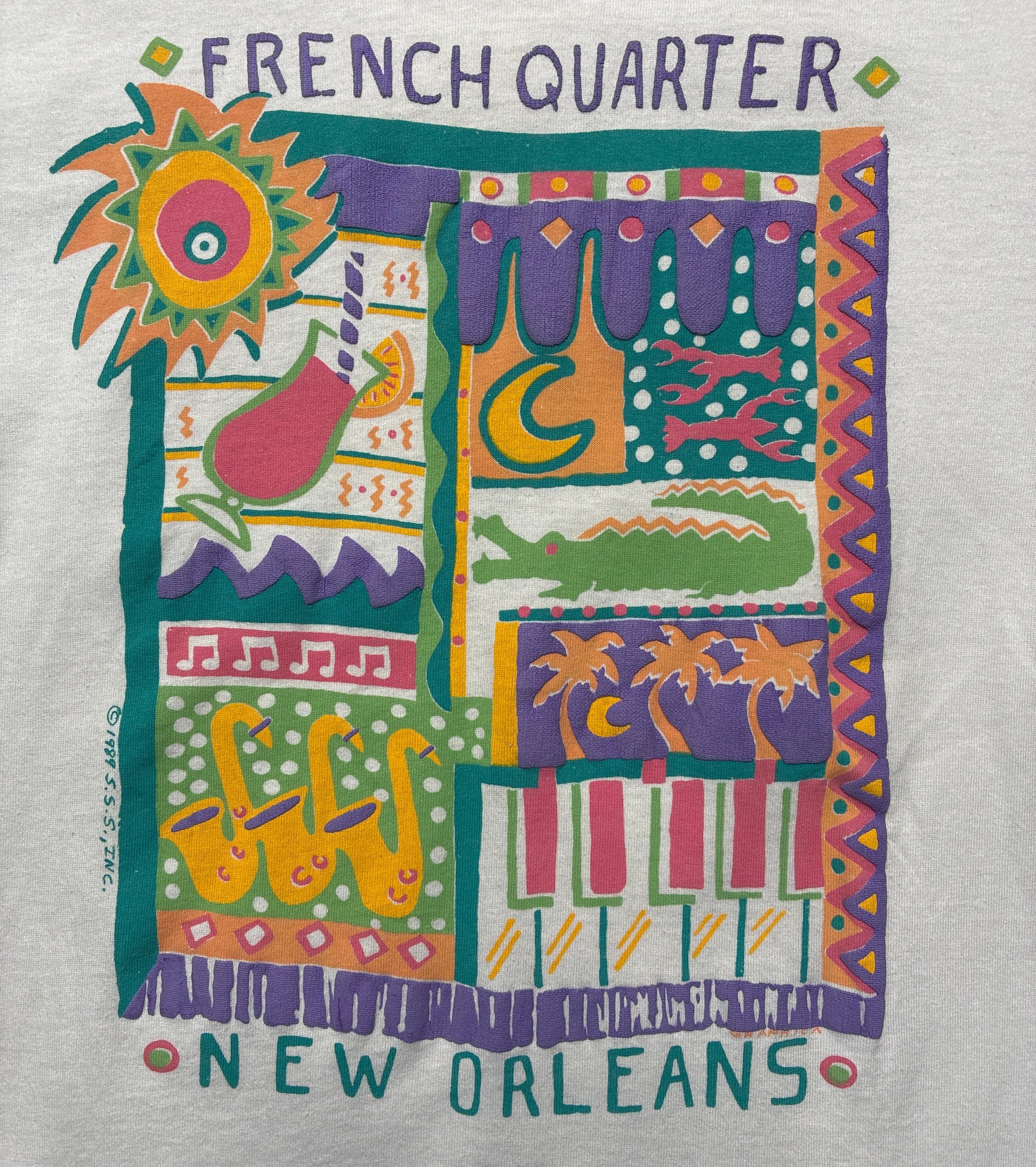 French quarter art tee (M)