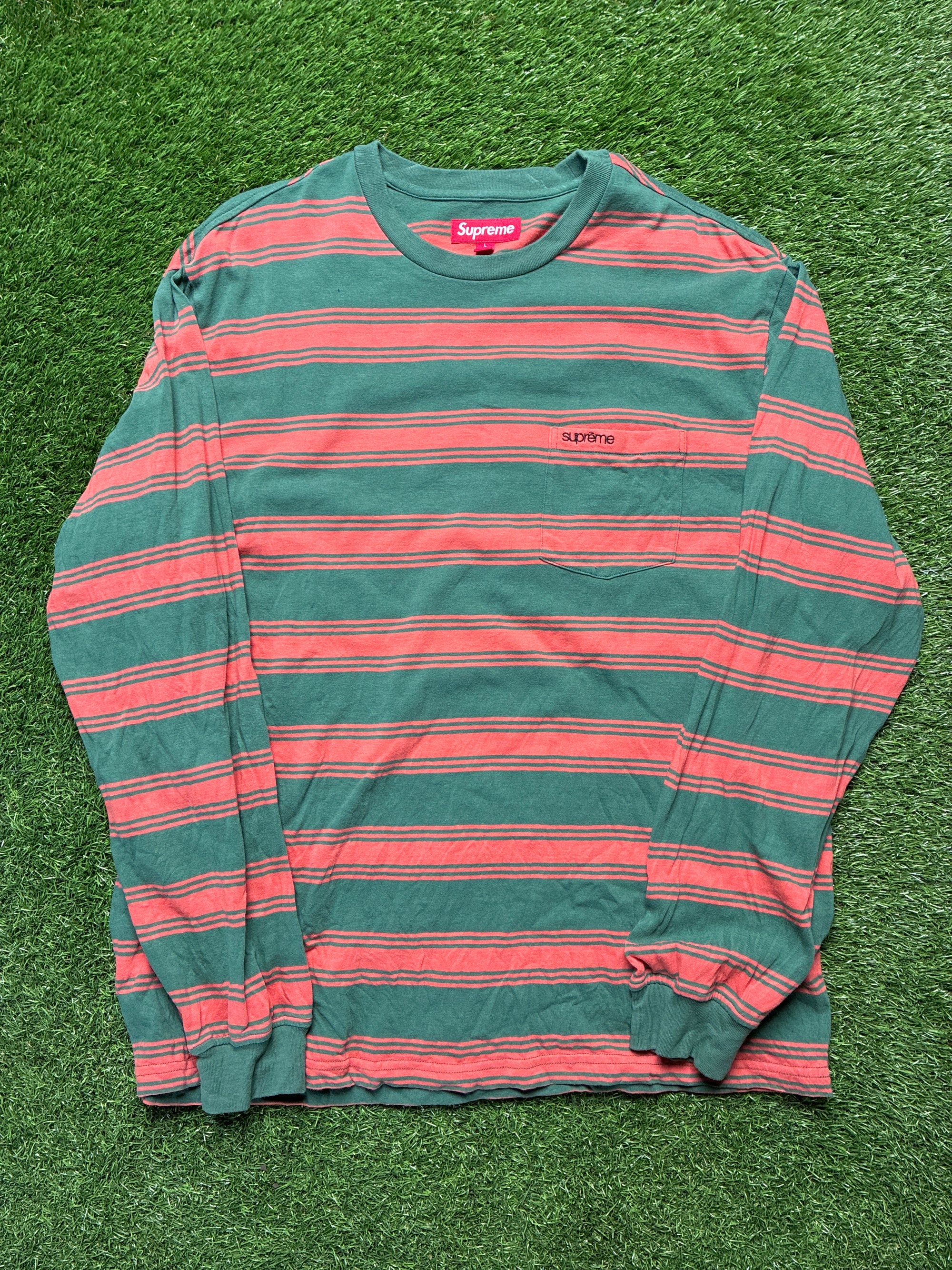 Supreme striped LS (L)
