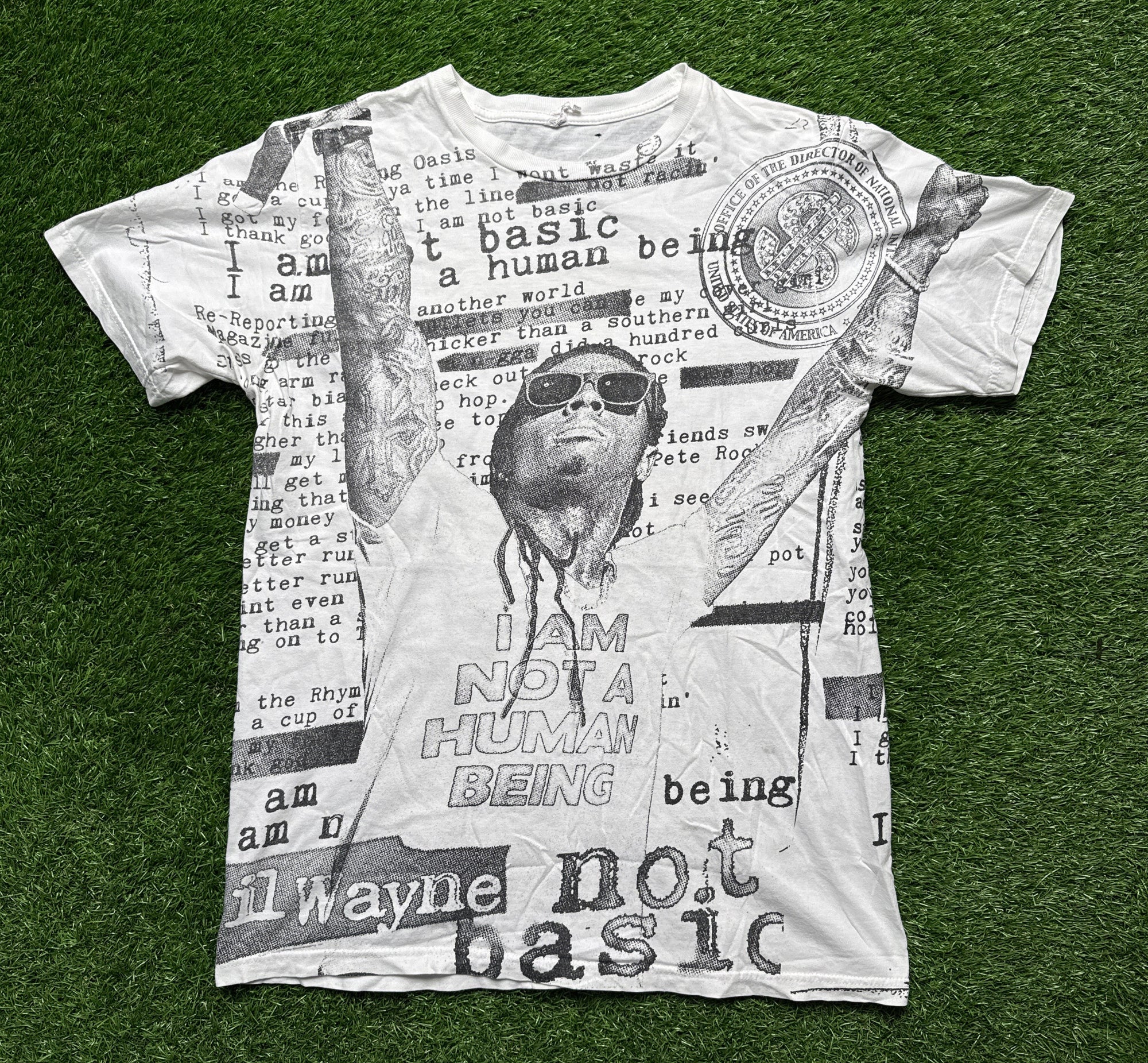 Lil wayne rap tee (M)