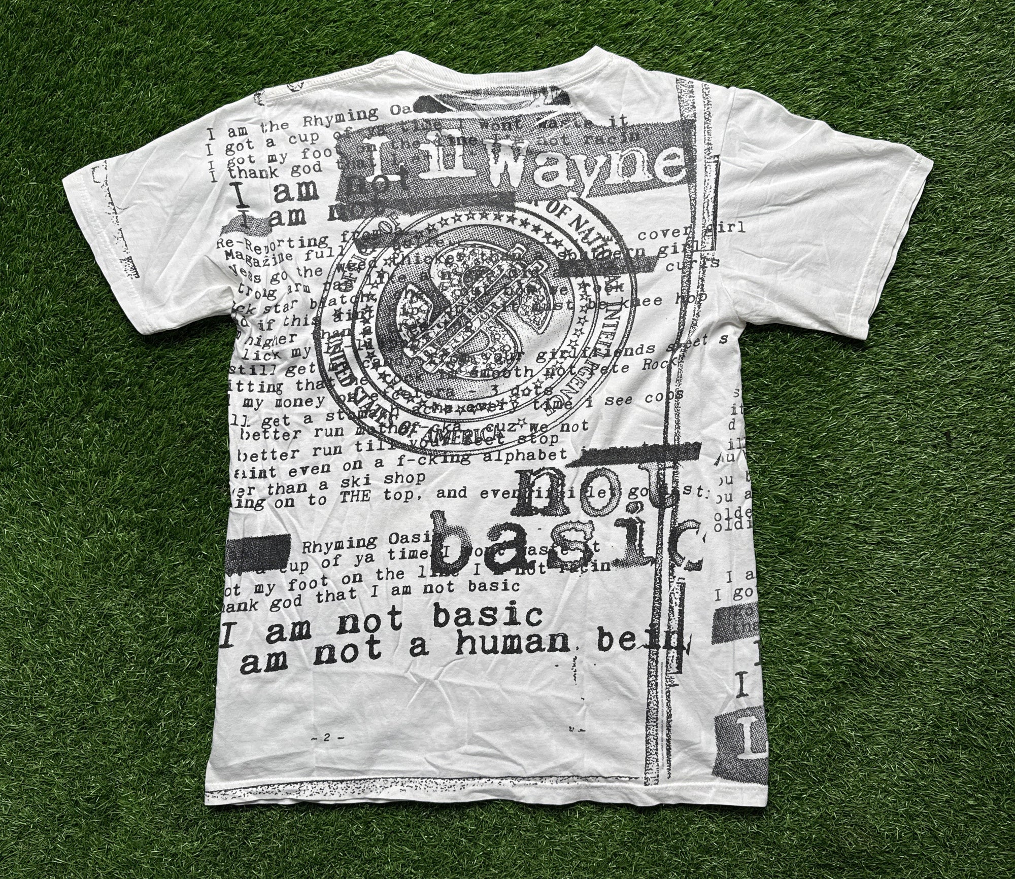 Lil wayne rap tee (M)