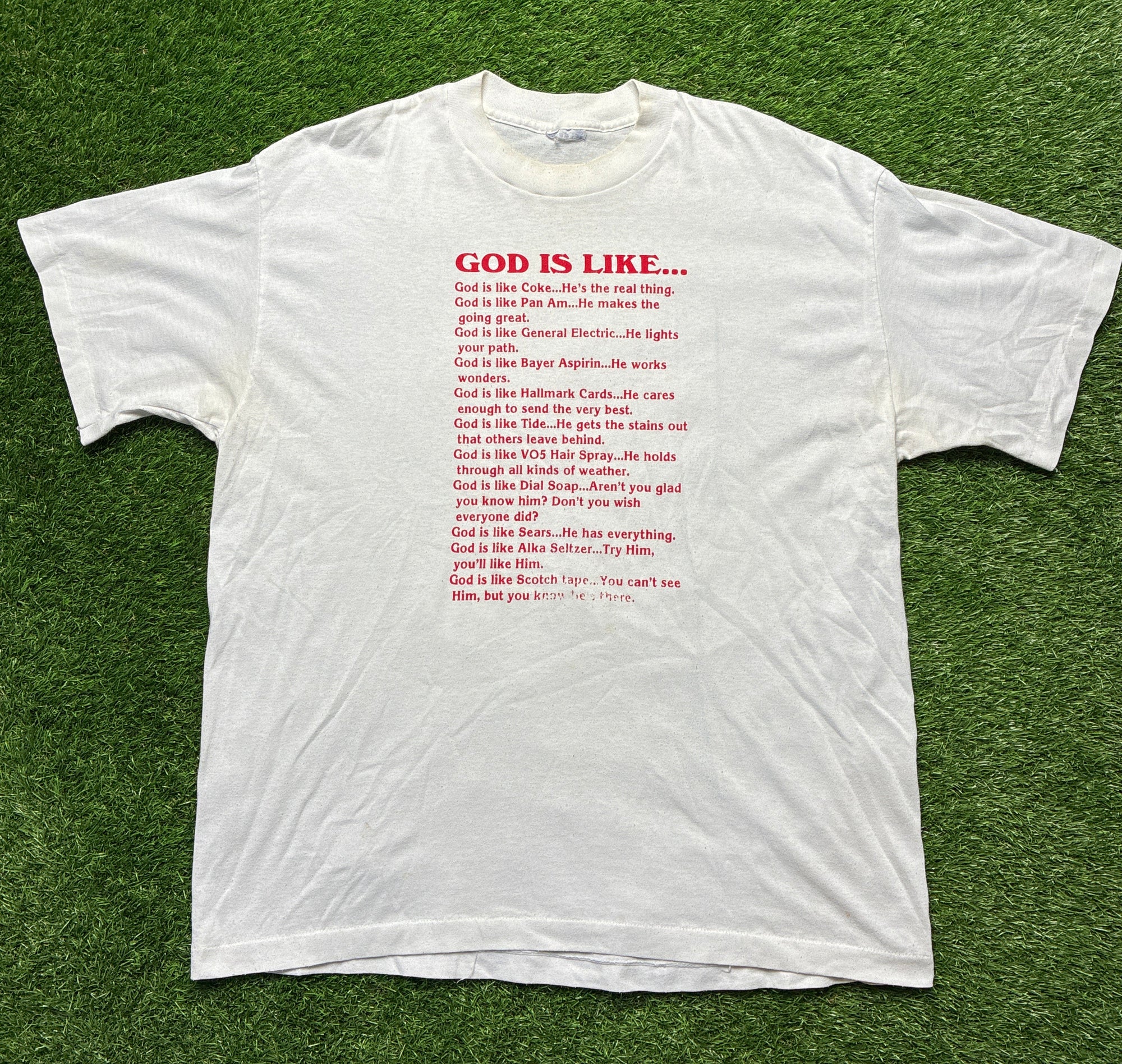 God is like (XL)