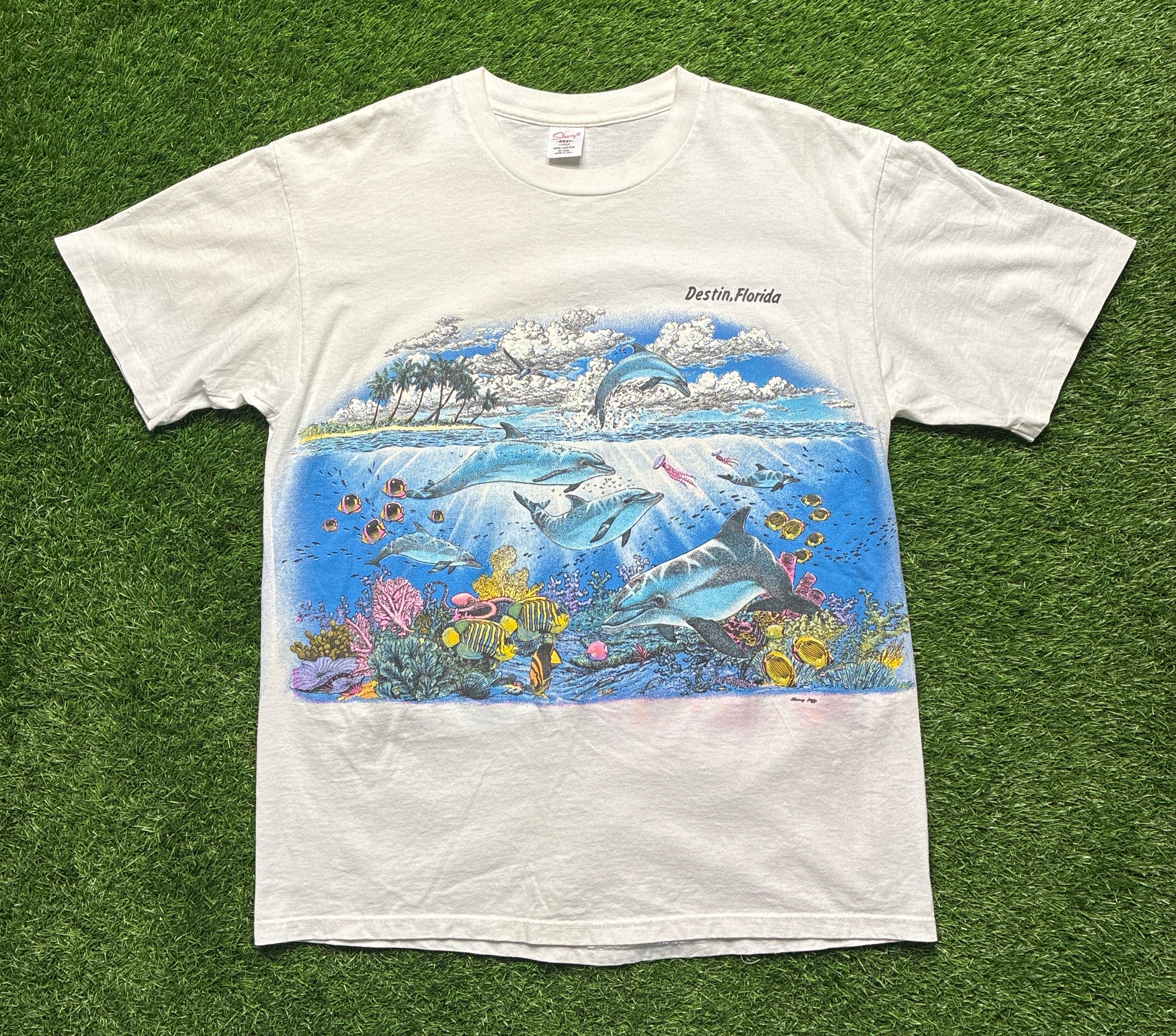 Florida wrap around tee (L)
