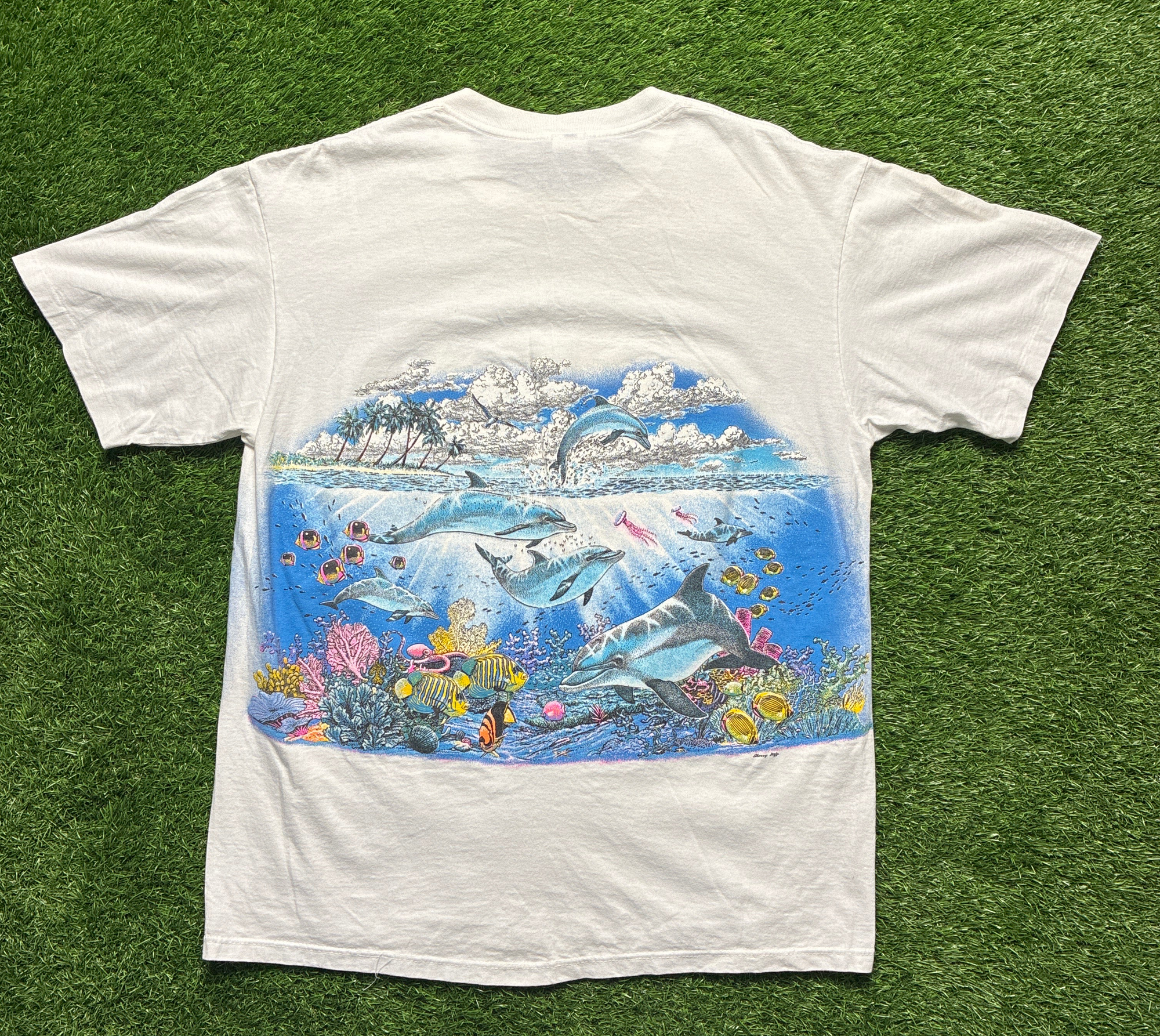 Florida wrap around tee (L)