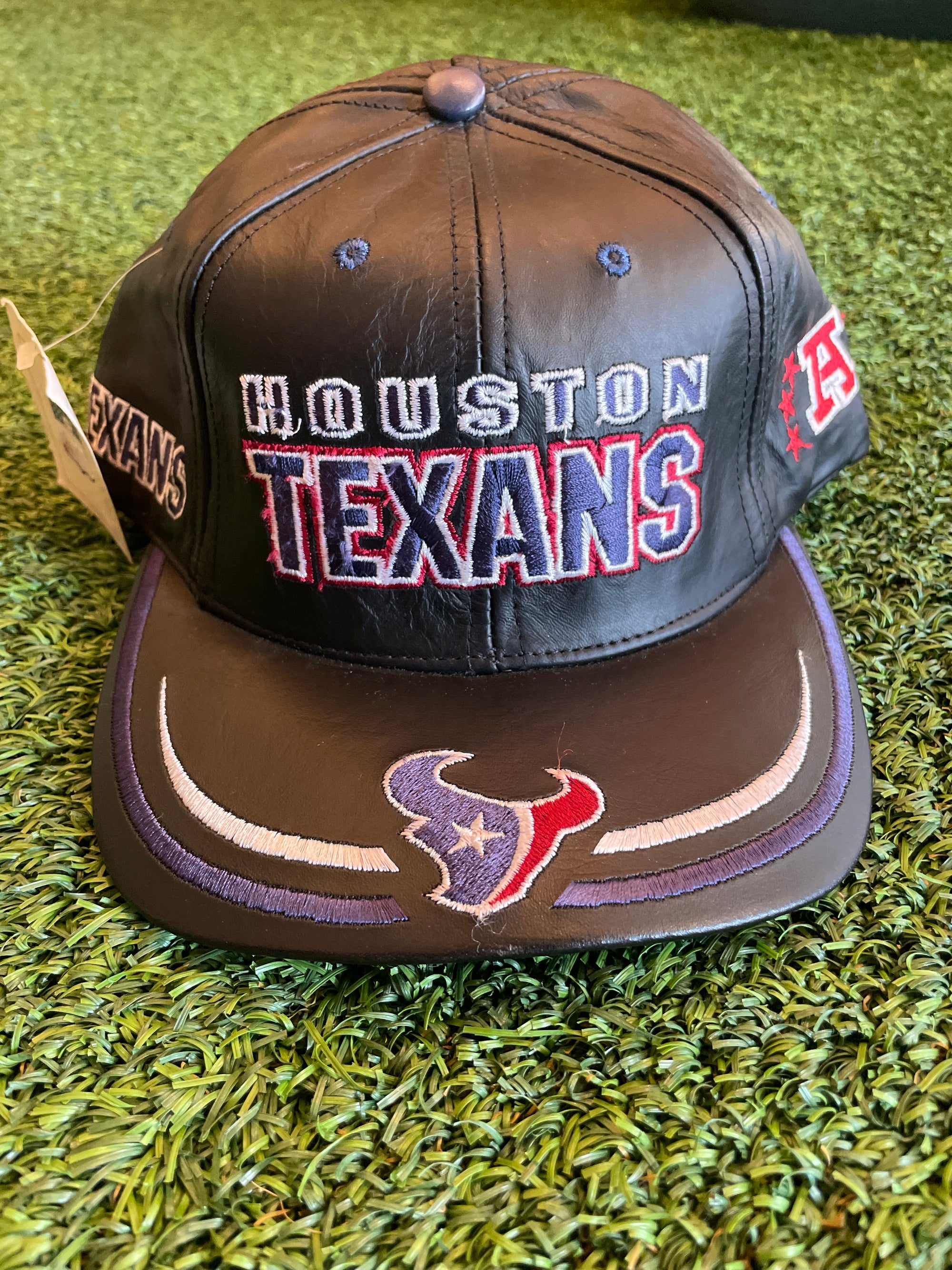 Leather Houstan Texans Hat
