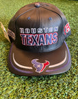 Leather Houstan Texans Hat
