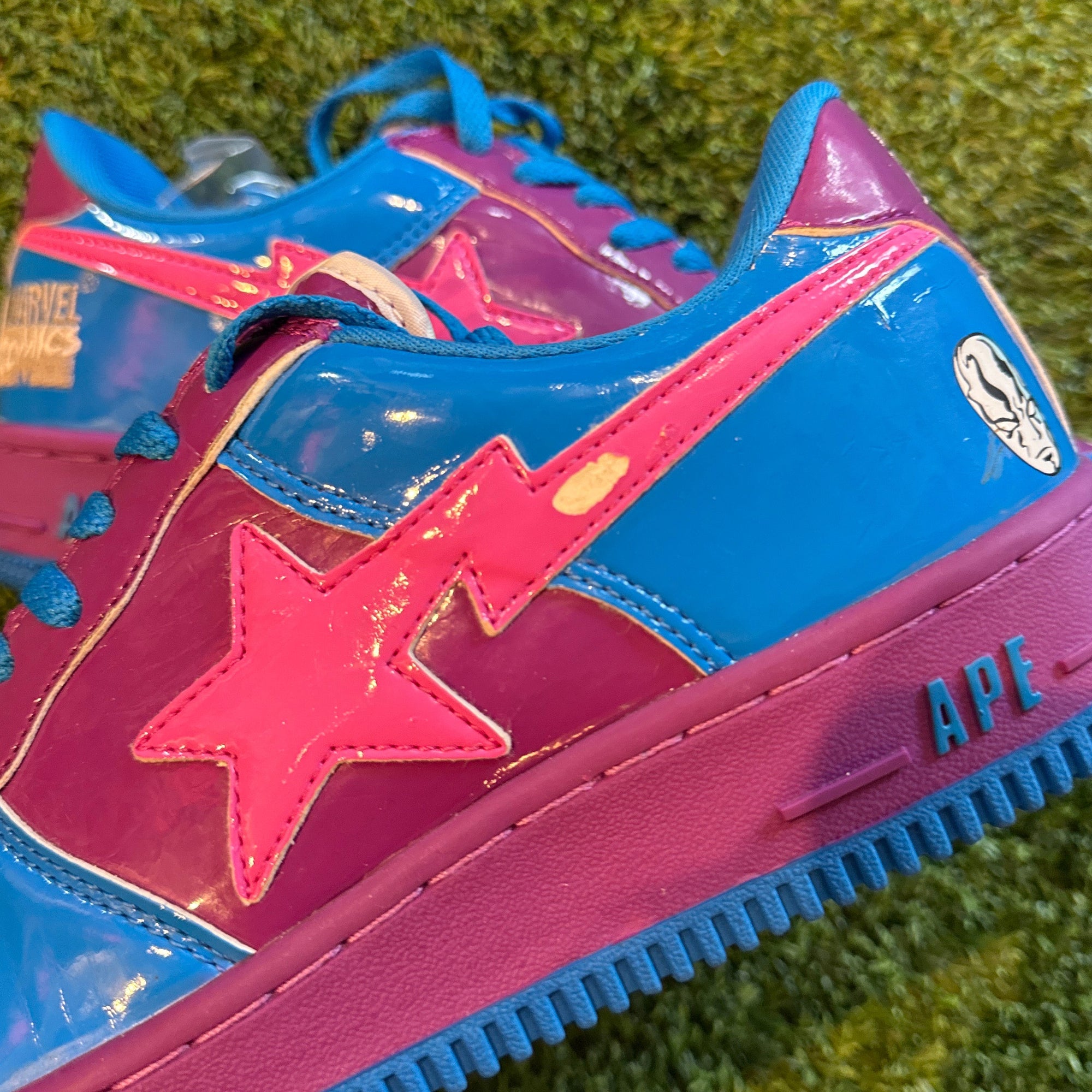A Bathing Ape Bapesta x Marvel “Silver Surfer” 2005 (9)