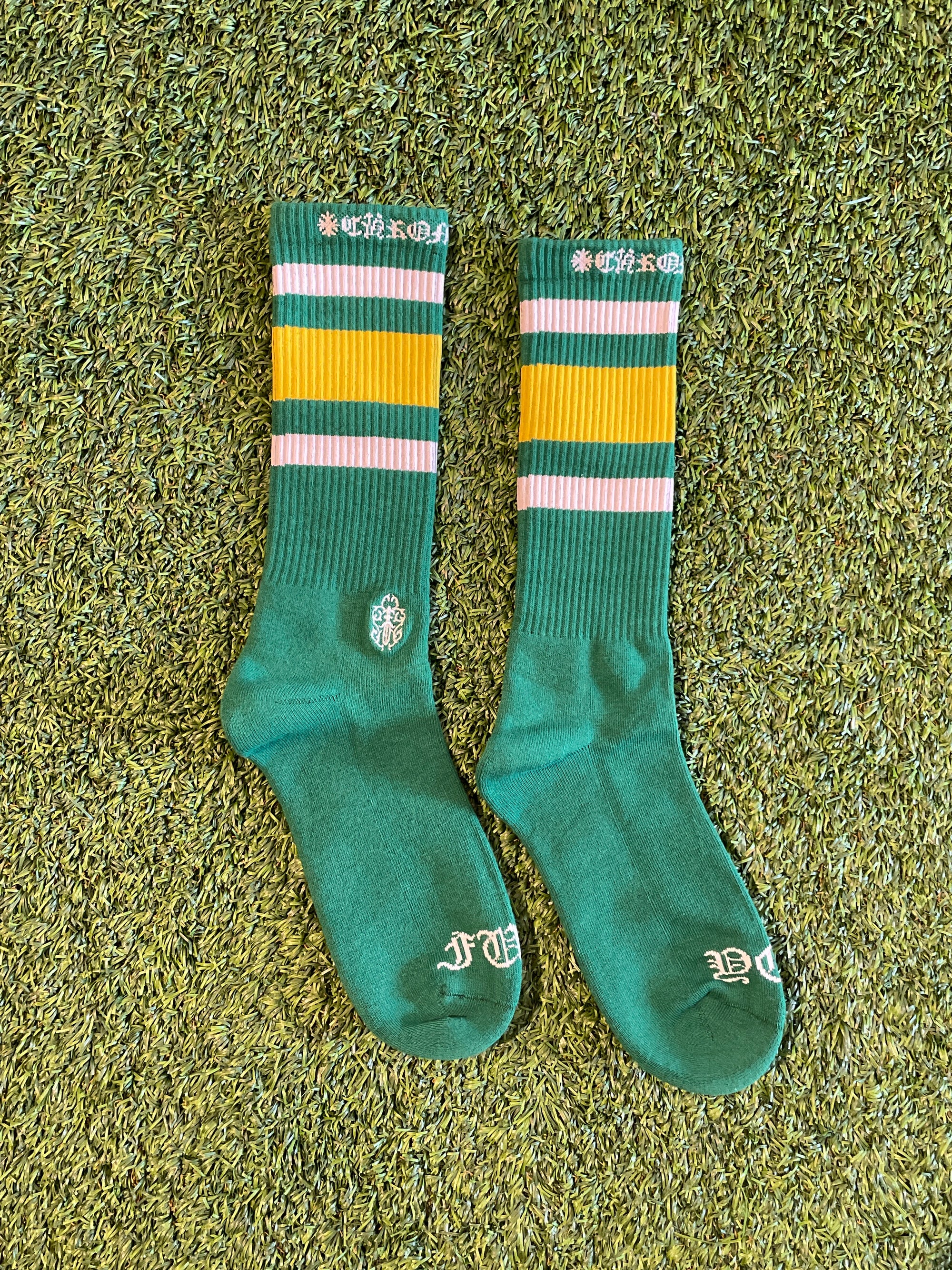 Chrome Hearts Striped Socks