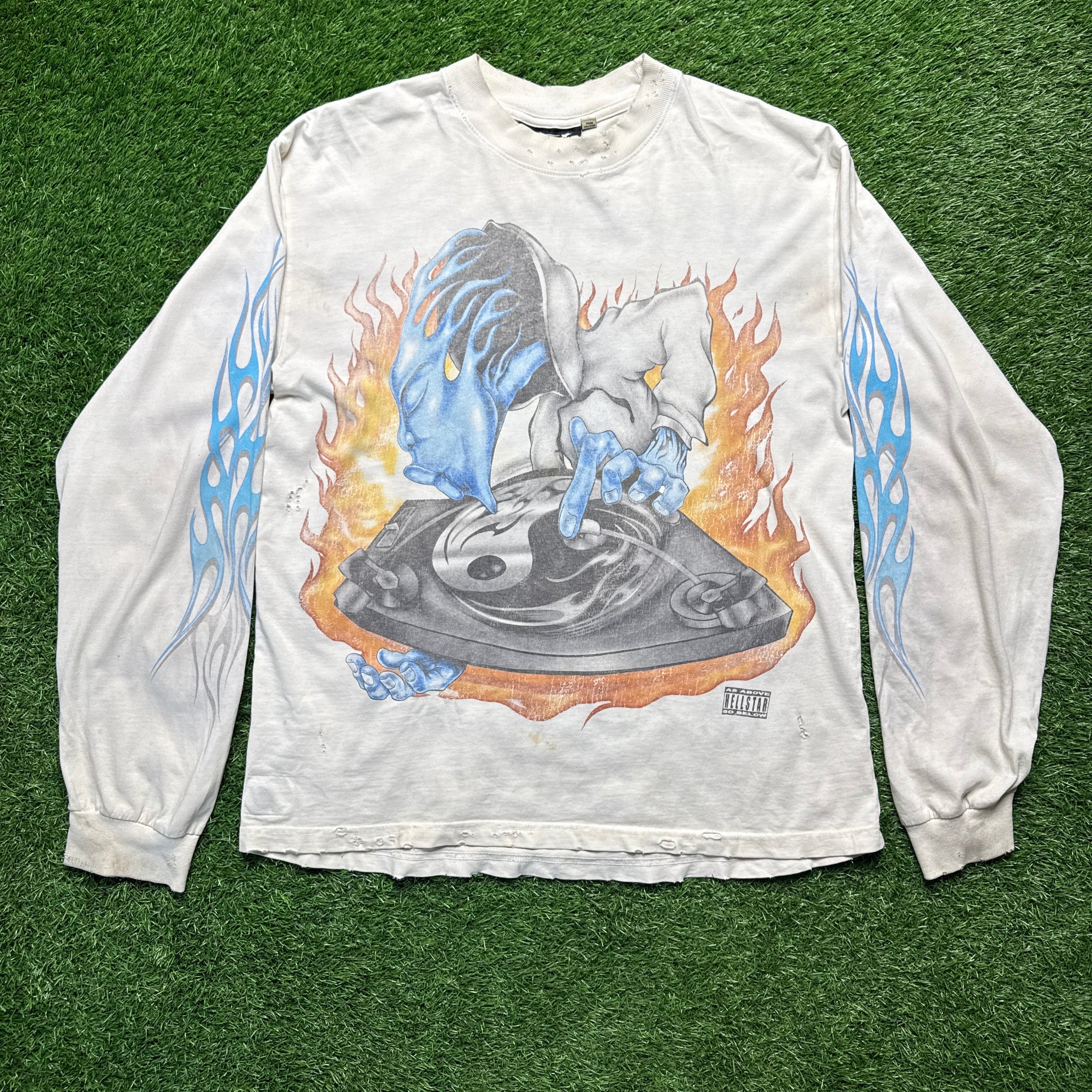 Hellstar Records Reversible LS Tee (M)