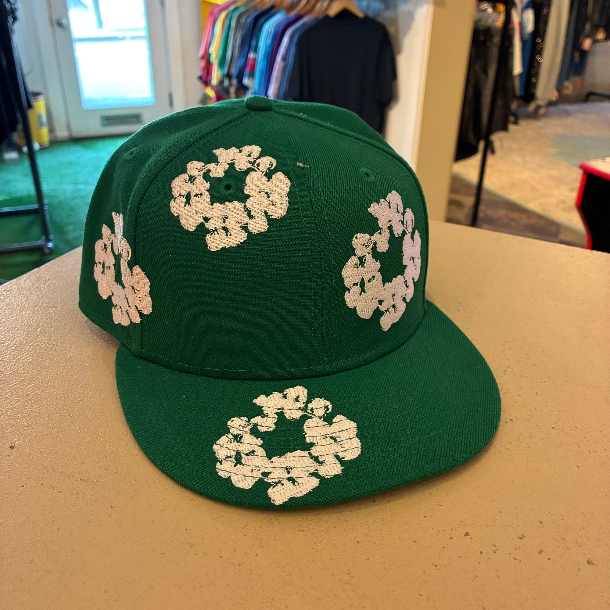 Denim tears fitted (7 3/4s)