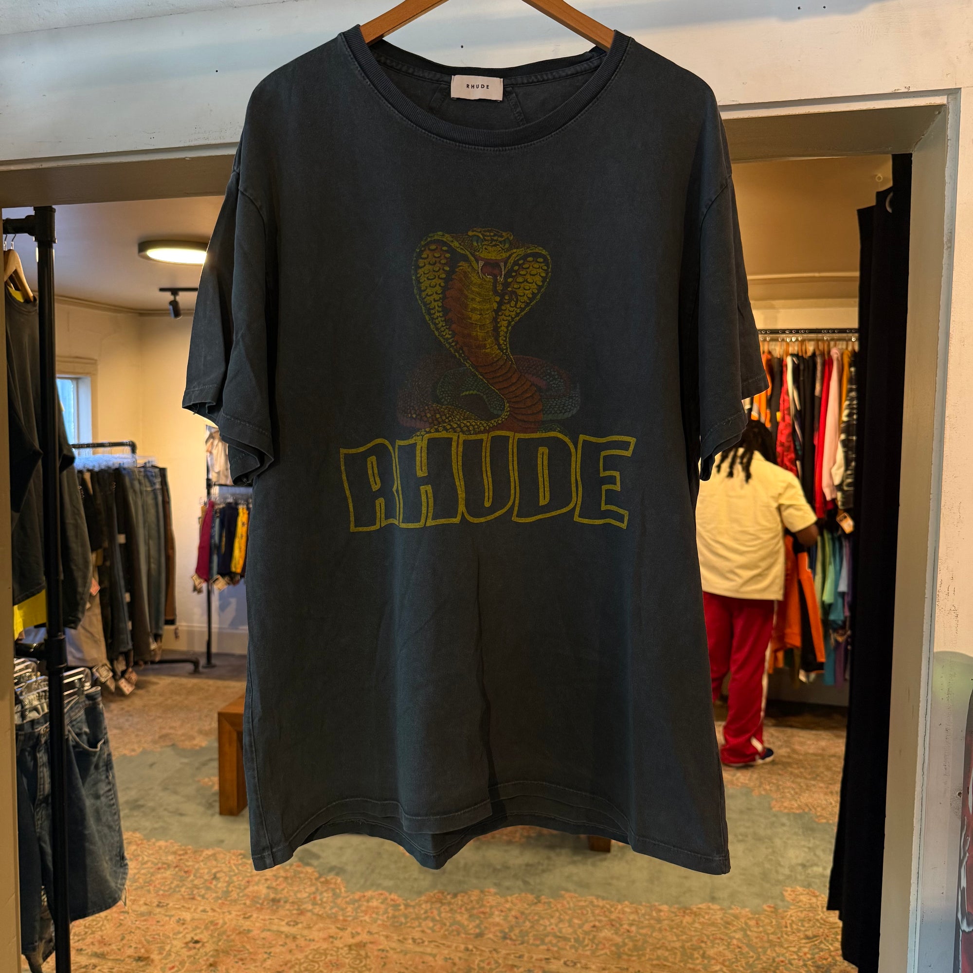 Rhude snake tee (L)