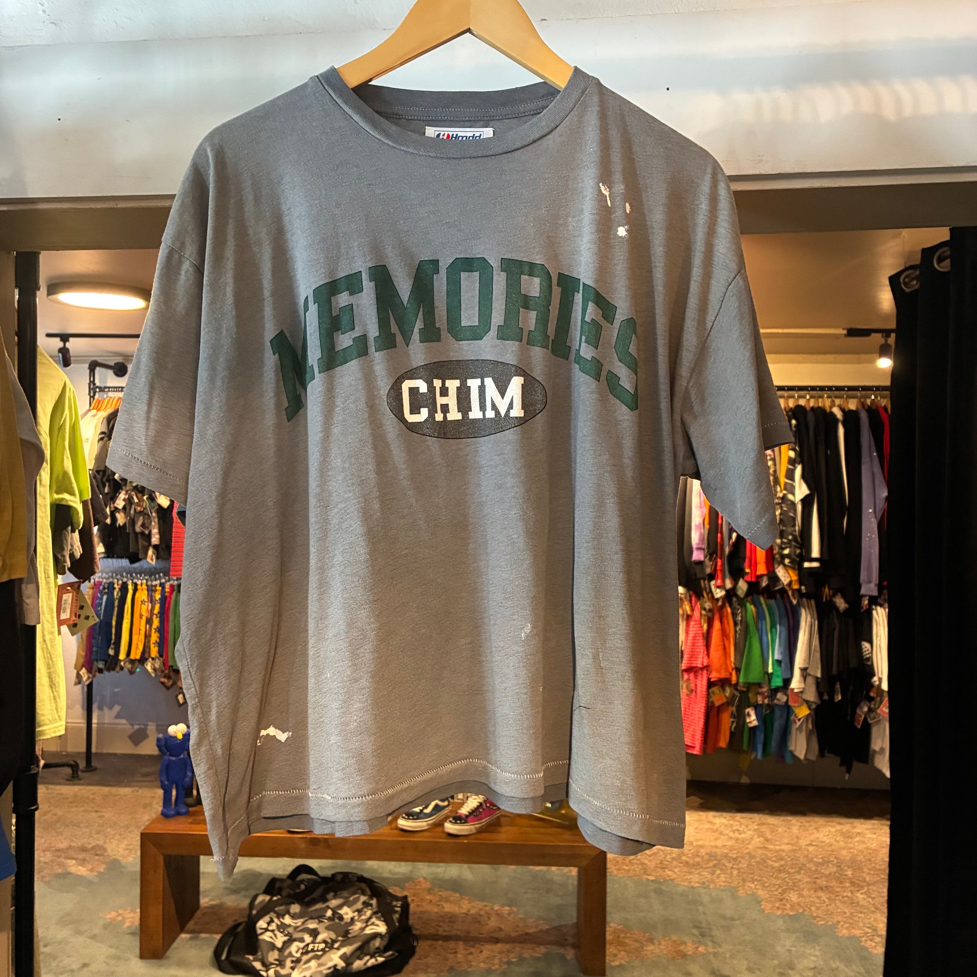 HMDD heather tee (M)