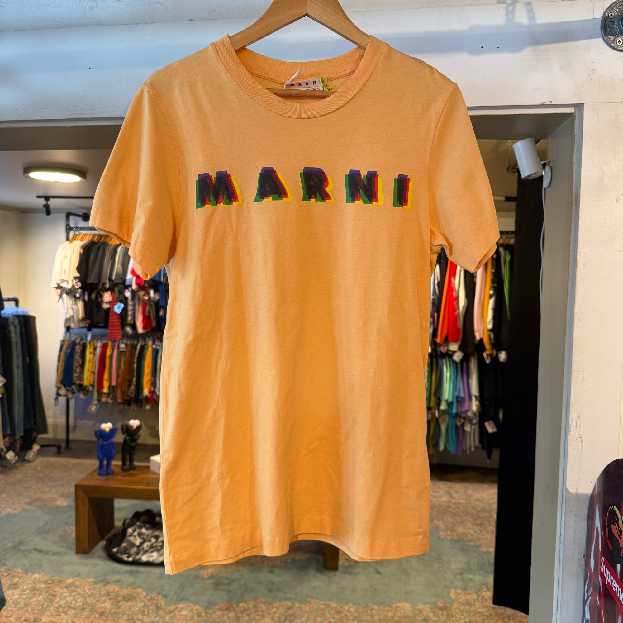 Marni tangerine tee (44 small)