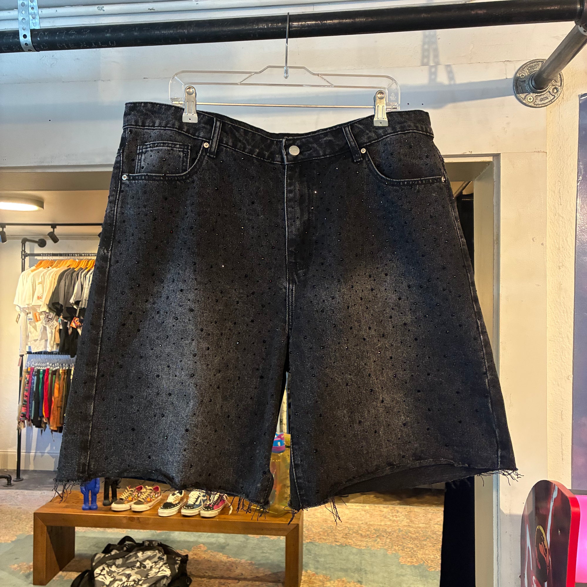 HMDD rhinestone black (XXL)
