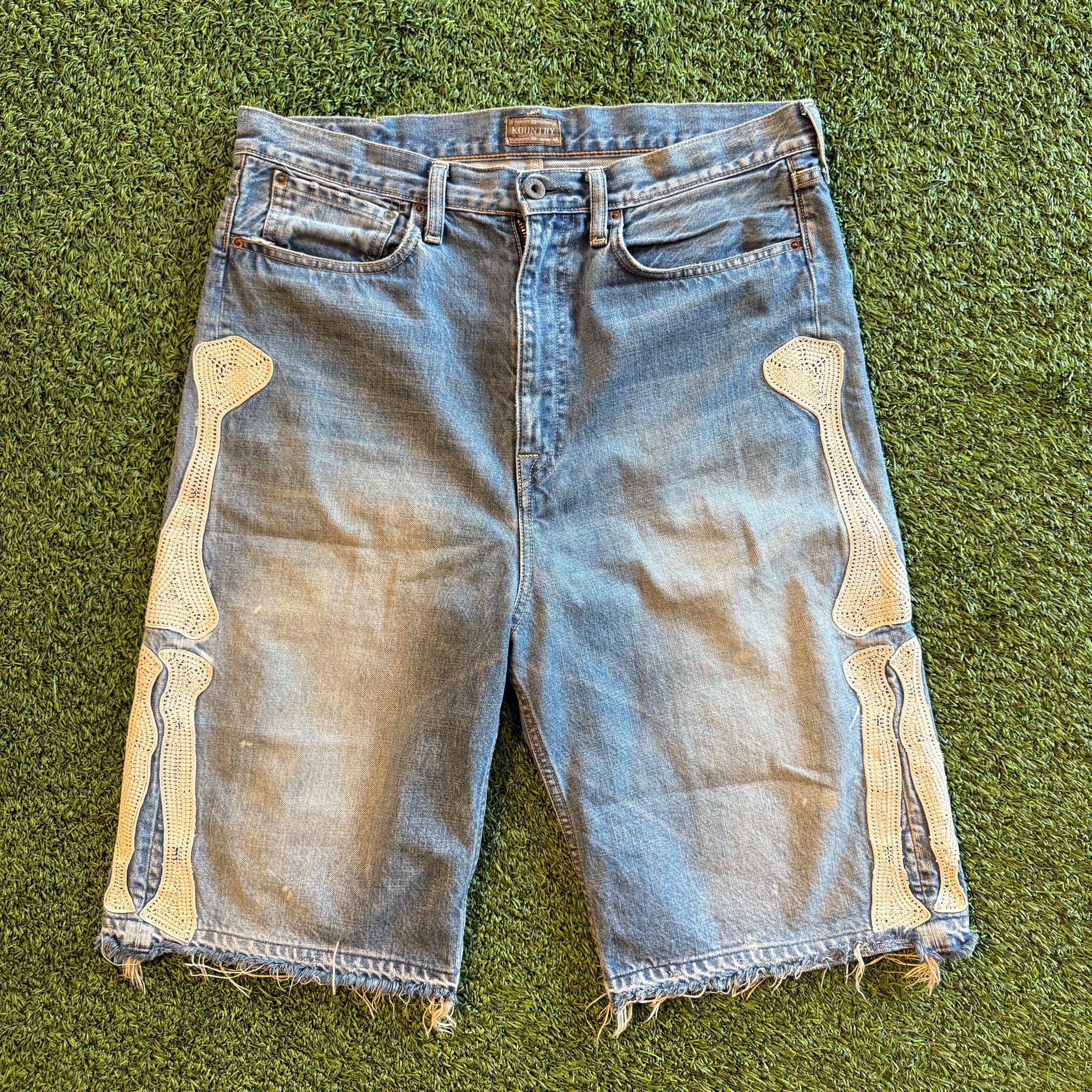 Kapital Denim Shorts (34)