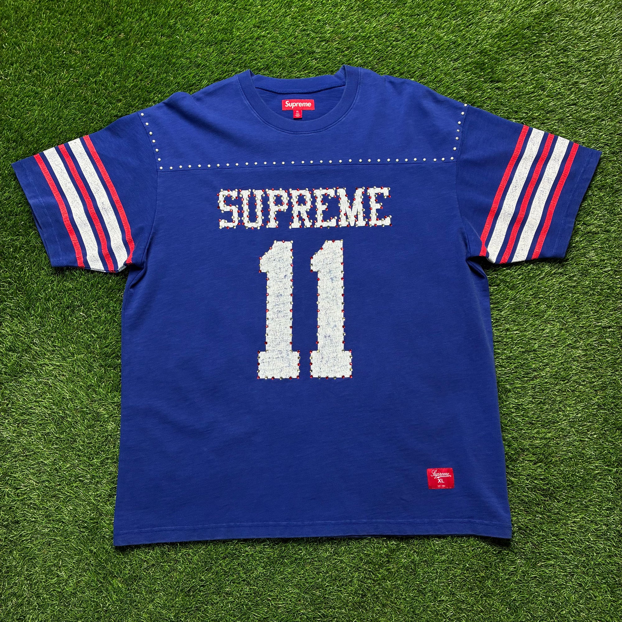 Supreme studded jersey (XL)