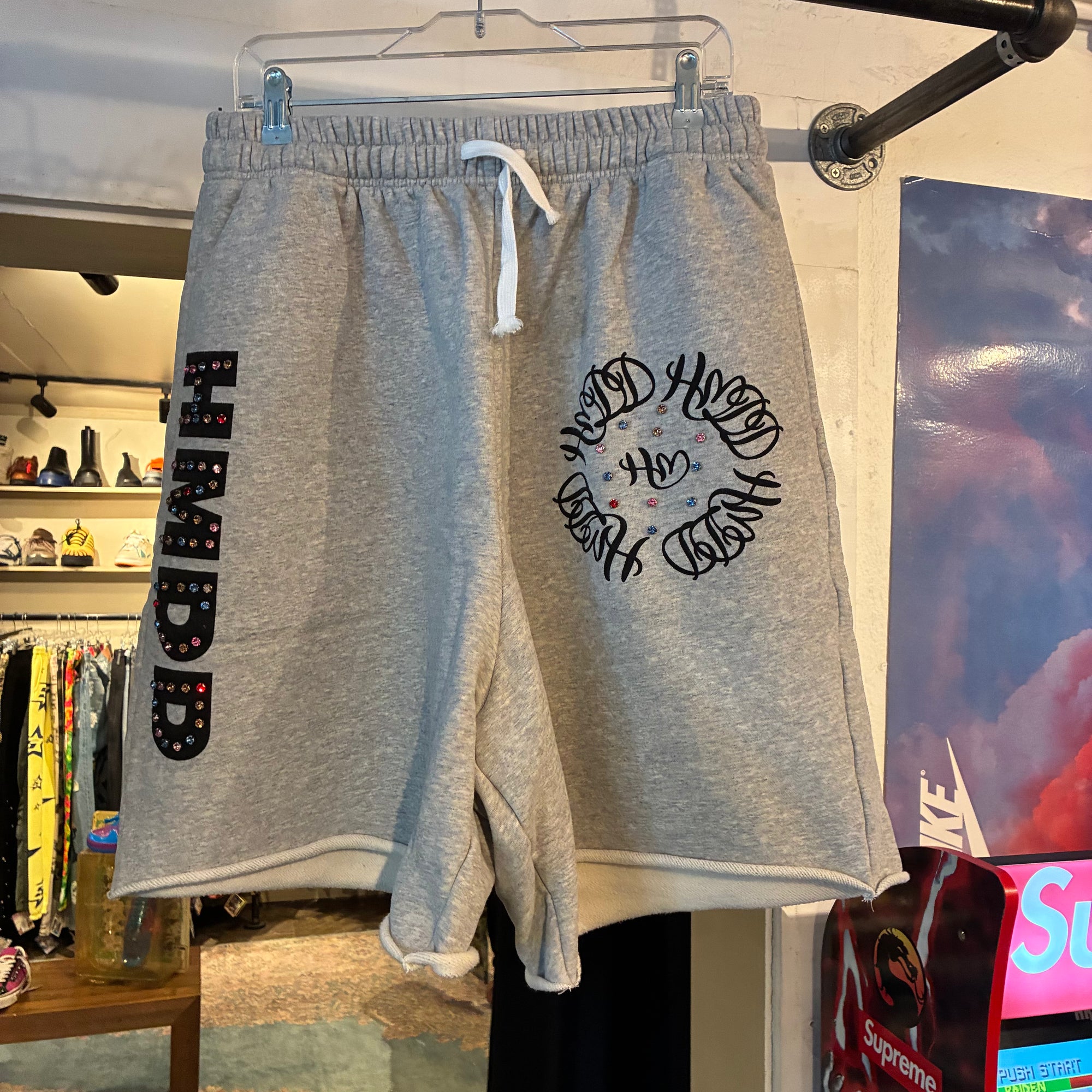 HMDD grey shorts (XL)