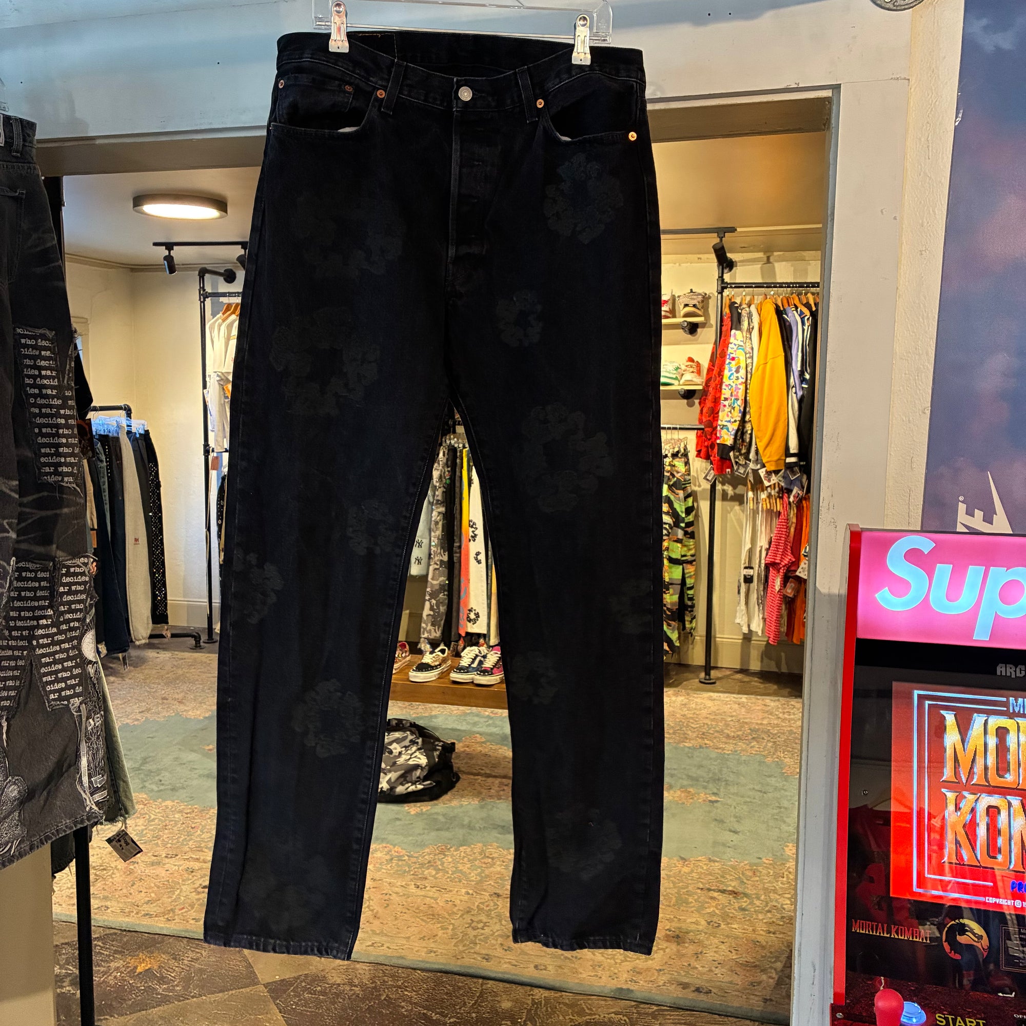 Denim tears black pants (36x34)