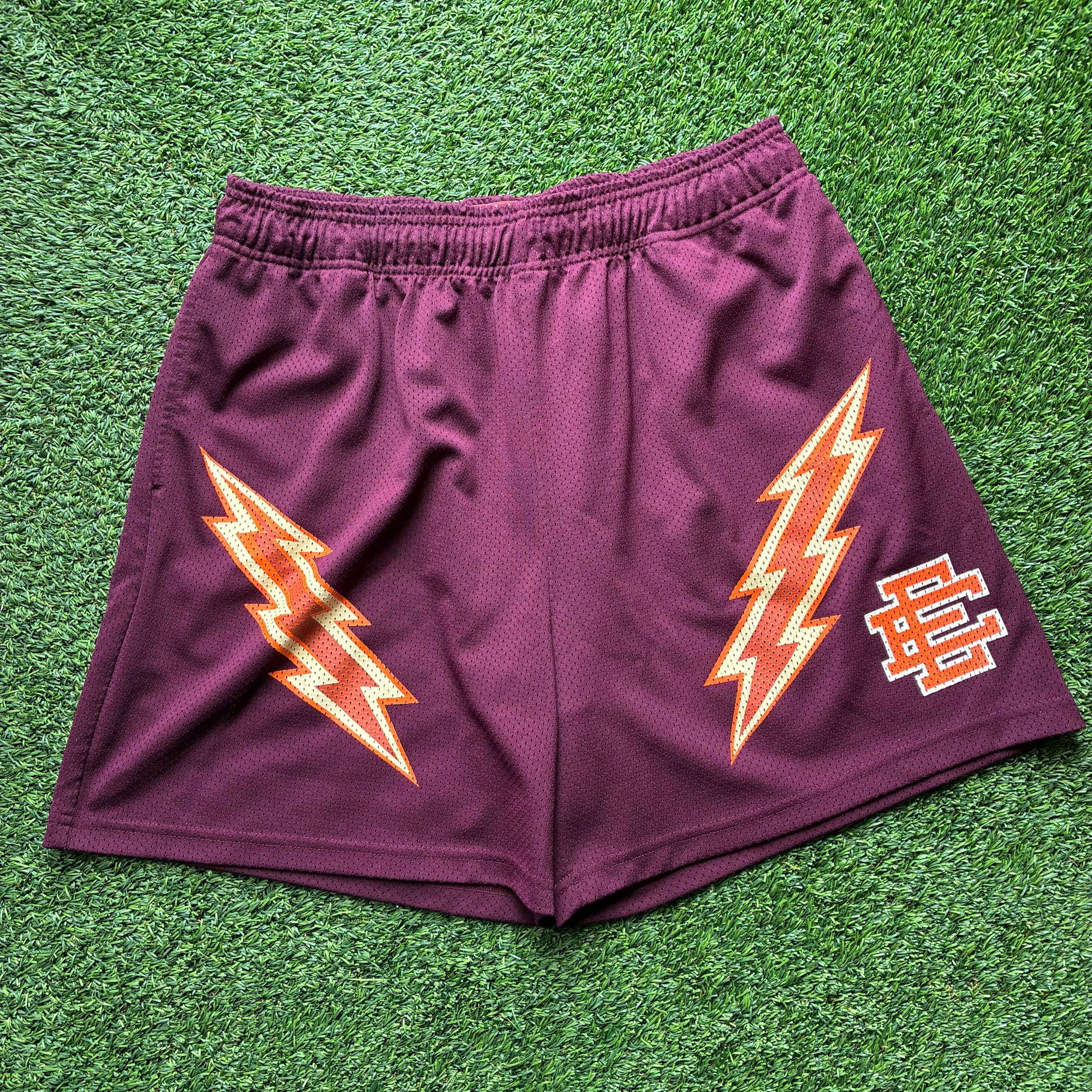 EE lightning bolt shorts (XXL)
