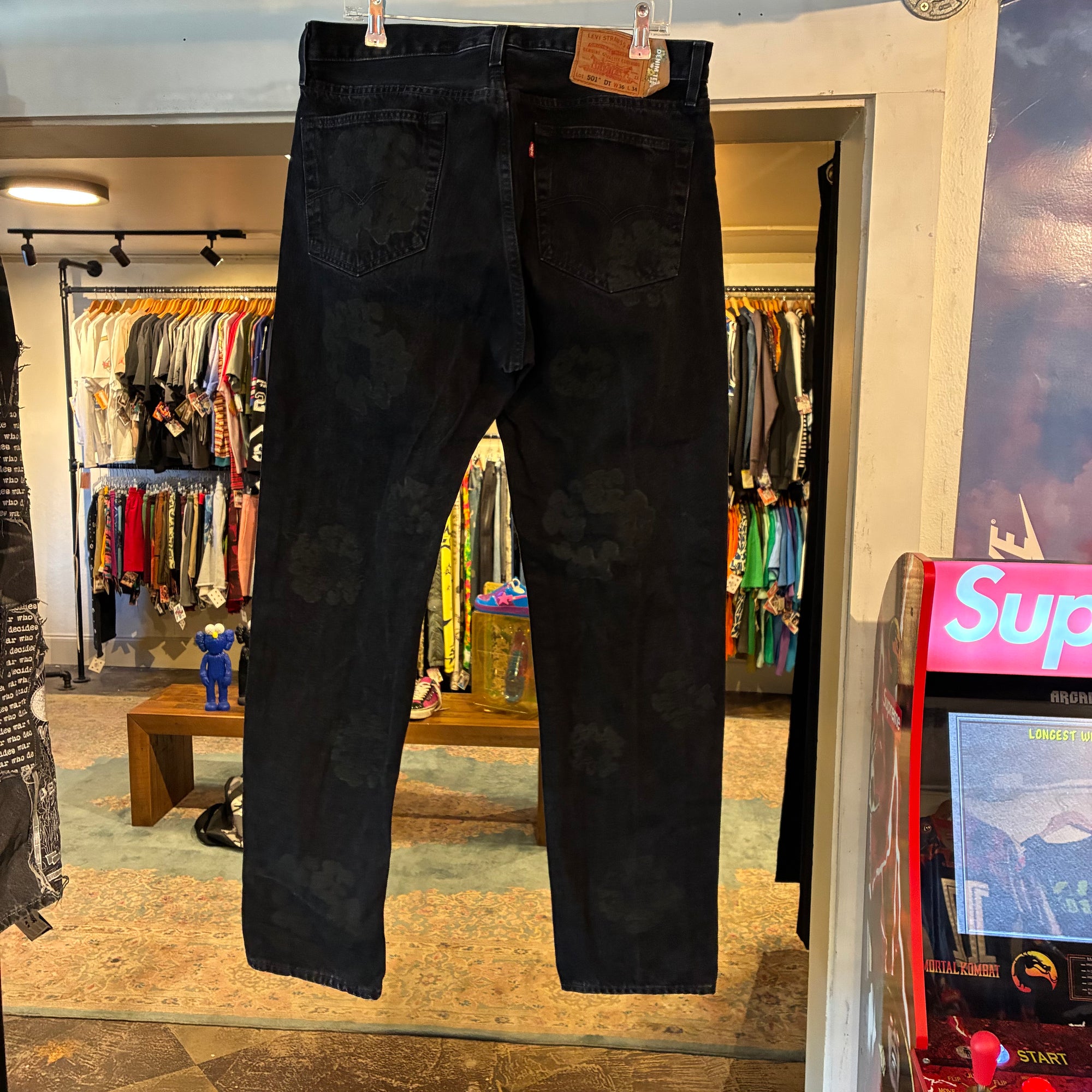 Denim tears black pants (36x34)