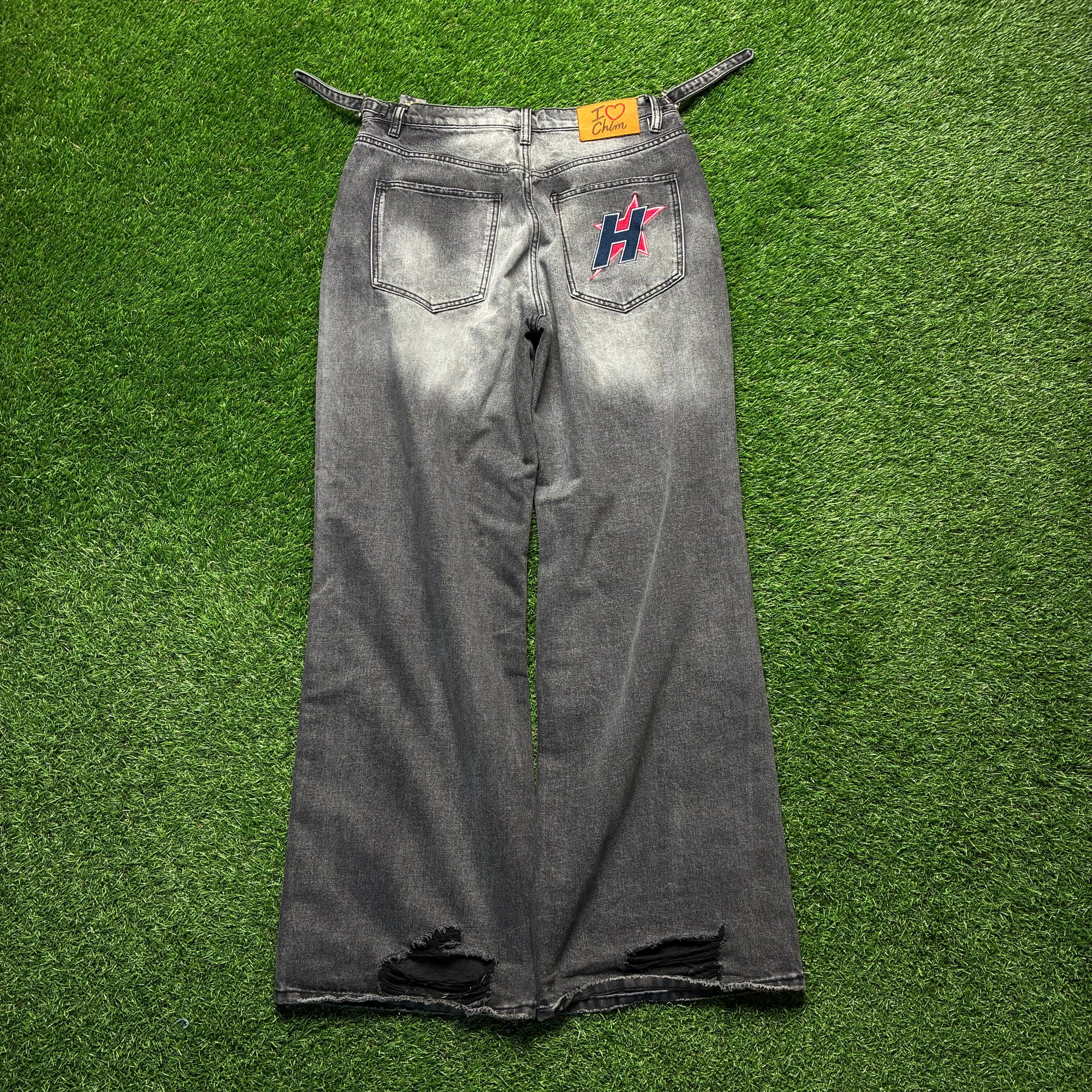 HMDD dark wash denim (S)