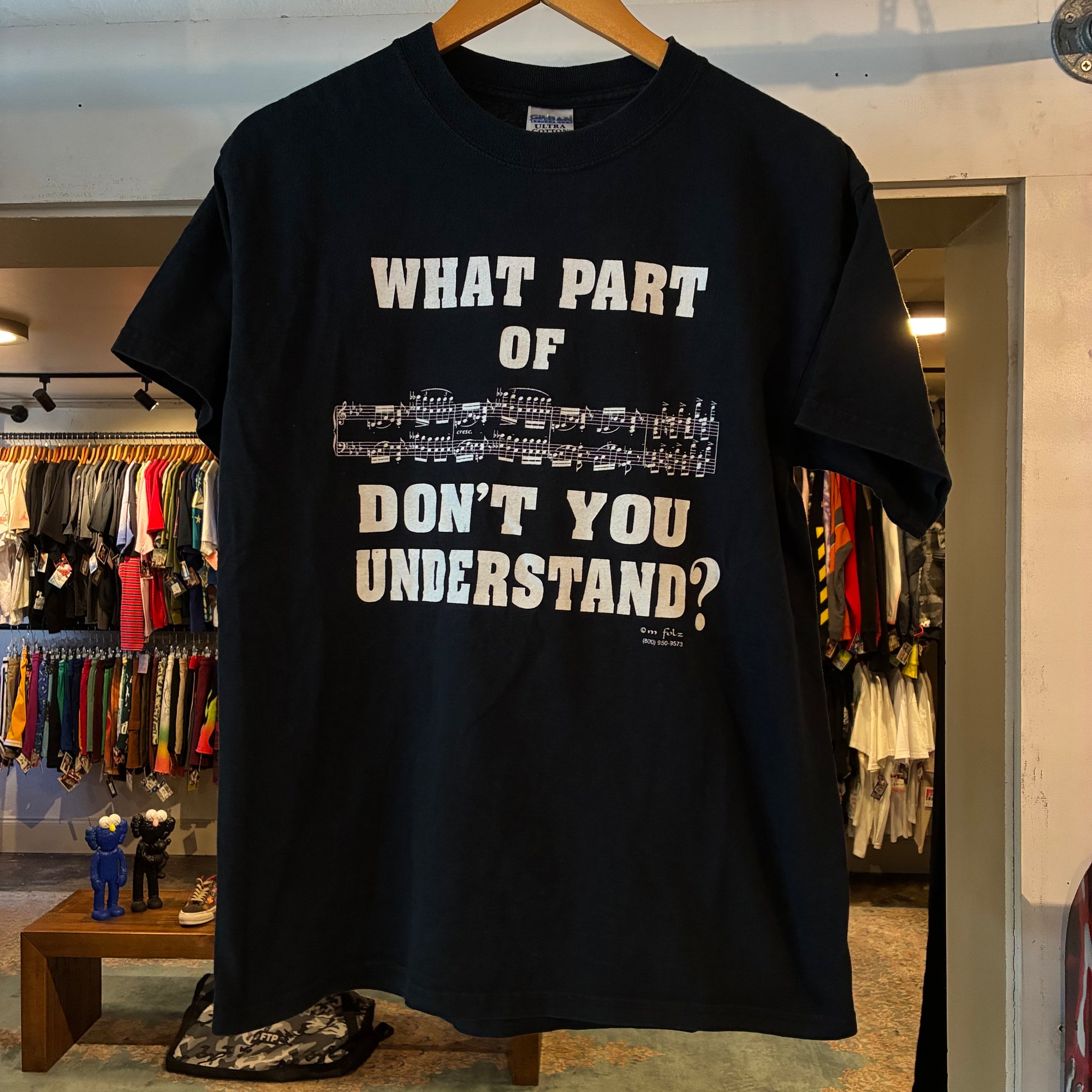 Music tee (M)