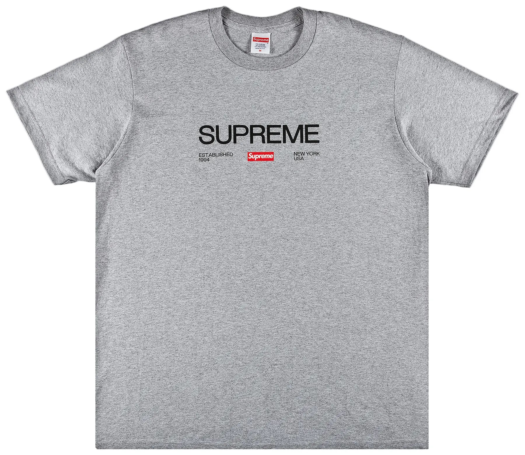 Supreme "Heather Grey" Tee (XL)