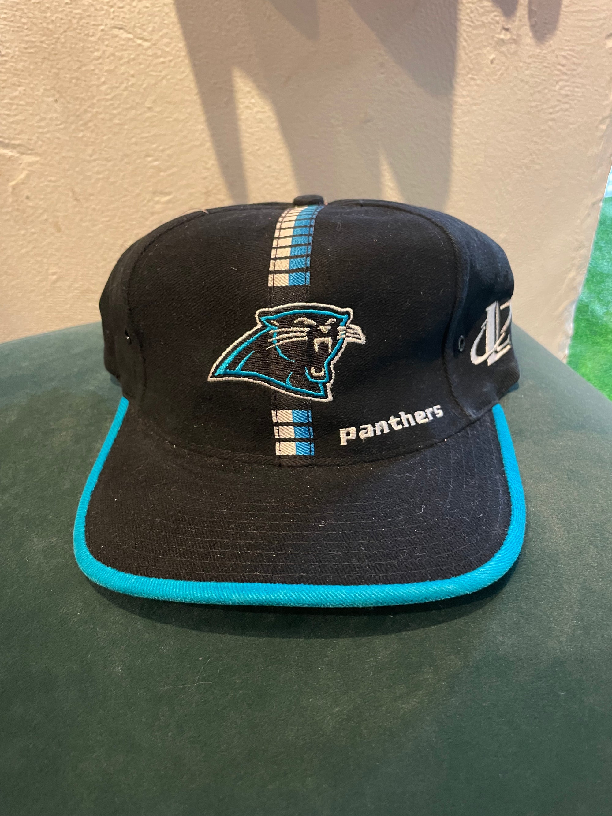 Panthers strap back hat