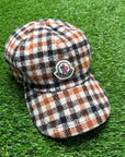 Moncler plaid hat