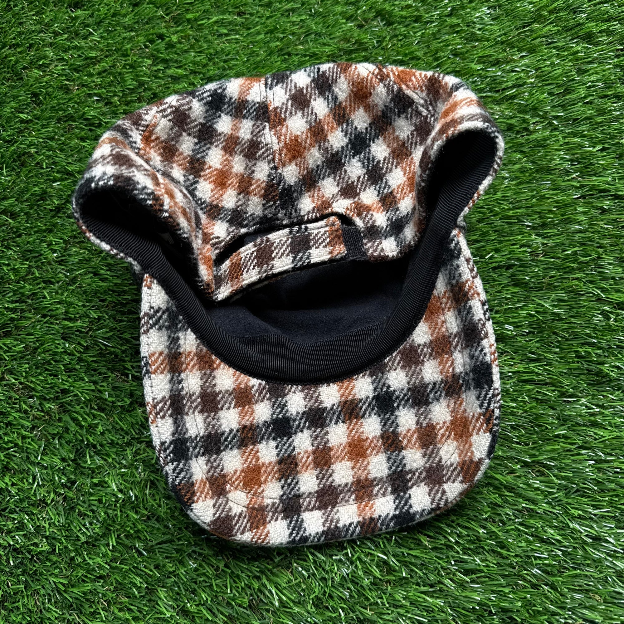 Moncler plaid hat