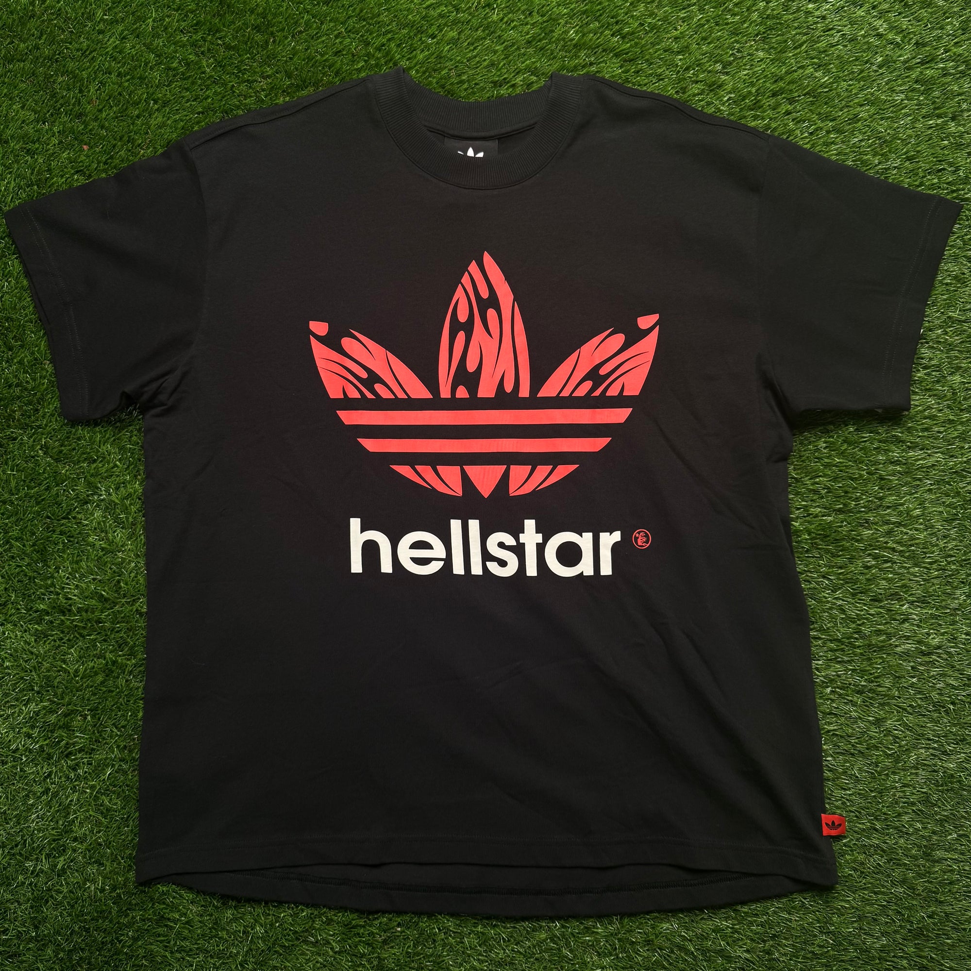 Hellstar x Adidas Tee (Large)