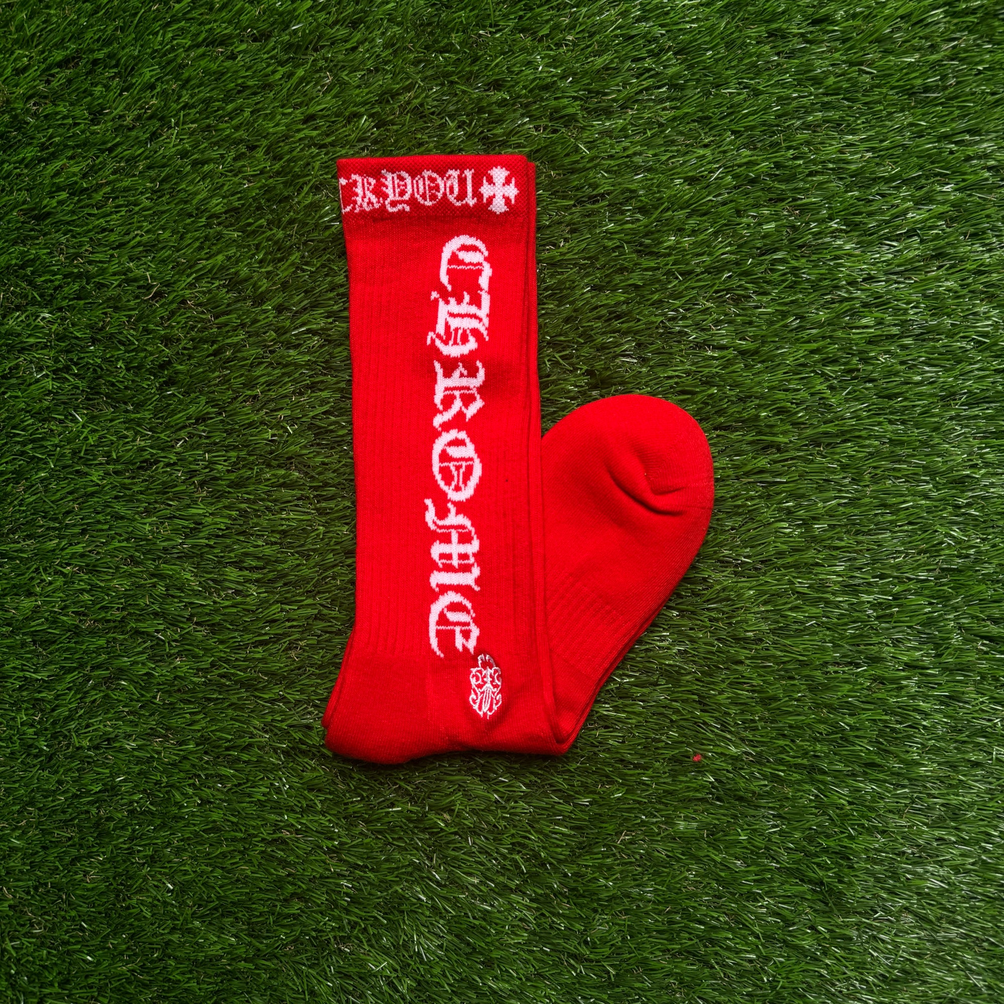 Chrome Hearts Socks (red)