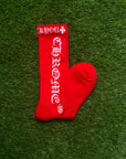 Chrome Hearts Socks (red)