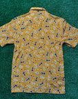 Pleasures Button Down Paisley Shirt (Small)