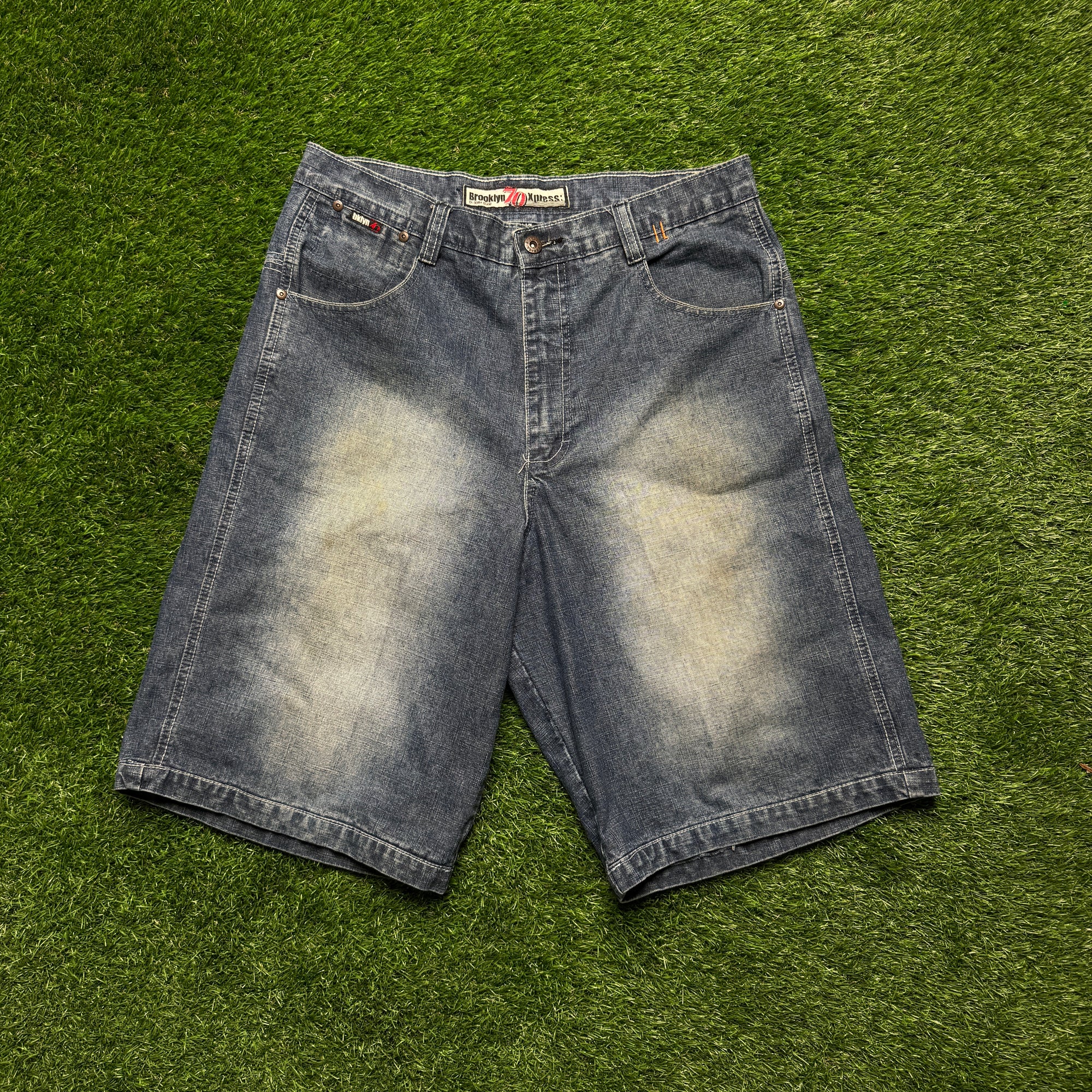 Brooklyn Express Jean Shorts (34)