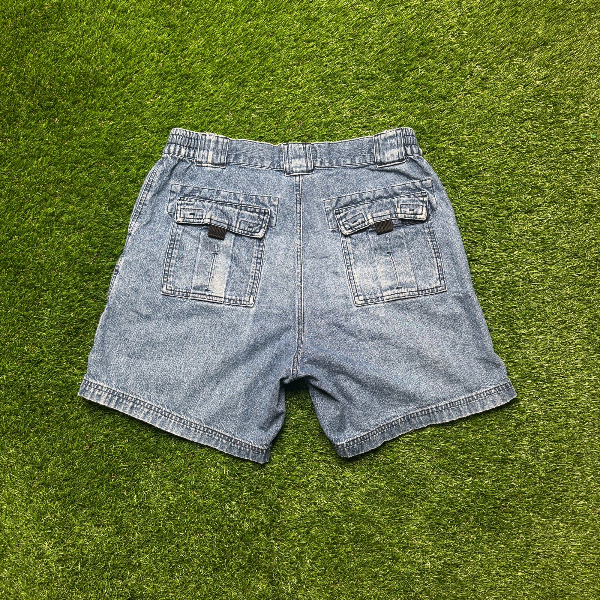 Roundtree &amp; Yorke Jean Cargo Shorts (34)