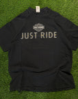 VINTAGE HARLEY DAVIDSON "JUST RIDE" SYRACUSE - XL