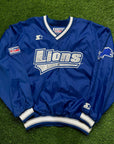 VINTAGE DETROIT LIONS STARTER - XL